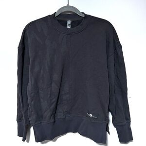 Adidas by Stella McCartney Sweatshirt Zippers Gray Women’s Small Camo Crewneck S